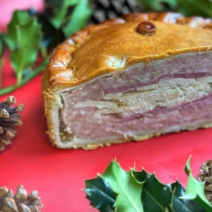 Chicken and Ham Cutting Pie